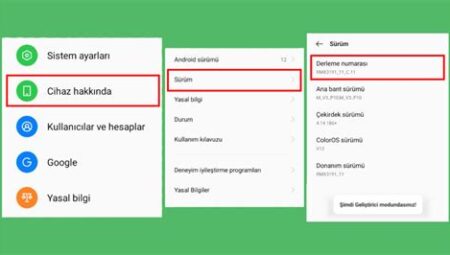 Android’de Geliştirici Seçenekleri Nasıl Aktif Edilir?