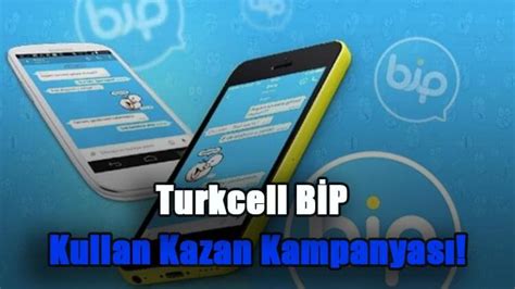 Turkcell BiP kullan, Bedava İnternet Kazan!